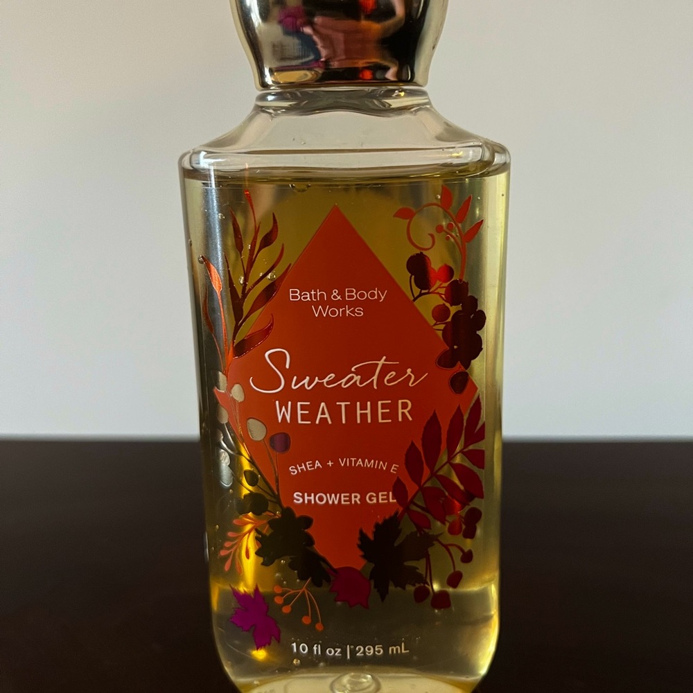 Bath and Body Works Sweater Weather Shower Gel 10 Oz
